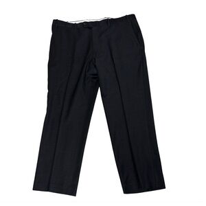 JB Britches Black Dress Pants Mens‎ 38 Hemmed Tailored Acetate Trousers Slacks